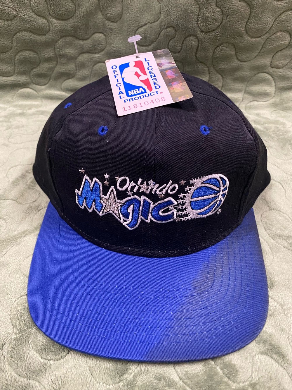 Orlando Magic Logo 7 NBA Official Licensed Snapback Cap Hat, discoloration